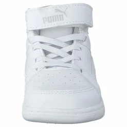 Puma Rebound Layup Sl V Inf White- Black-gray Violet Vit Best