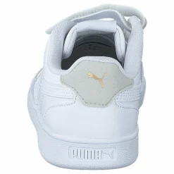 Puma Shuffle V Ps White-grayviolet-teamgold Guld och Vit Outlet