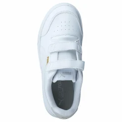 Puma Shuffle V Ps White-grayviolet-teamgold Guld och Vit Outlet
