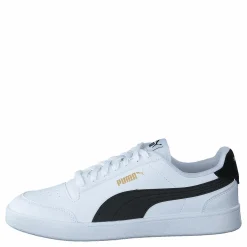 Puma Shuffle White-black-teamgold Guld och Vit New