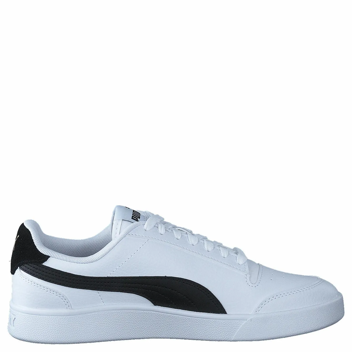 Puma Shuffle White-black-teamgold Guld och Vit New