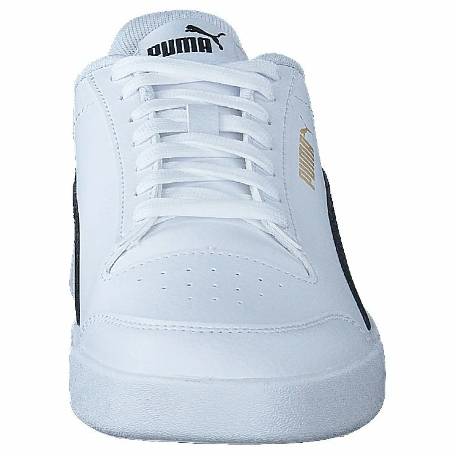 Puma Shuffle White-black-teamgold Guld och Vit New