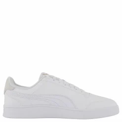 Puma Shuffle White-white-teamgold Guld och Vit