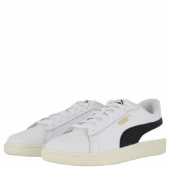 Puma Smash 3.0 L White- Black- Gol Vit New