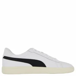 Puma Smash 3.0 L White- Black- Gol Vit New