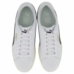 Puma Smash 3.0 L White- Black- Gol Vit New