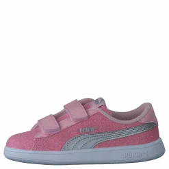 Puma Smash V2 Glitz Glam V Inf Almond Blossom- Silver Rosa Discount