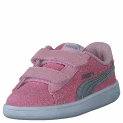 Puma Smash V2 Glitz Glam V Inf Almond Blossom- Silver Rosa Discount