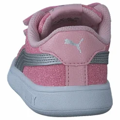 Puma Smash V2 Glitz Glam V Inf Almond Blossom- Silver Rosa Discount