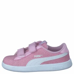 Puma Smash V2 Glitz Glam V Inf Pearl Pink- White Rosa Hot