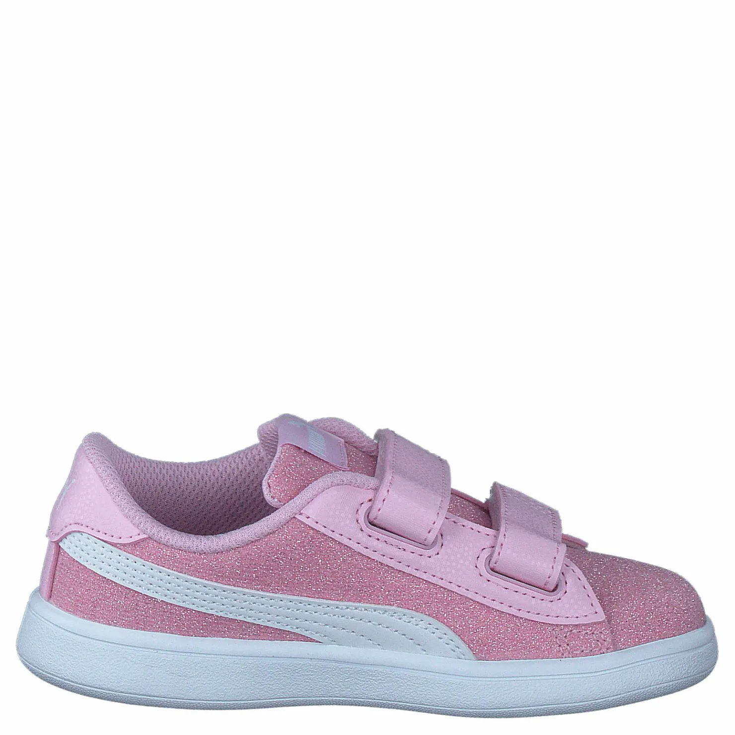 Puma Smash V2 Glitz Glam V Inf Pearl Pink- White Rosa Hot