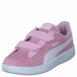 Puma Smash V2 Glitz Glam V Ps Pearl Pink- White Rosa Outlet