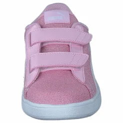 Puma Smash V2 Glitz Glam V Ps Pearl Pink- White Rosa Outlet