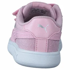 Puma Smash V2 Glitz Glam V Inf Pinklady-pinklady Rosa New