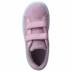 Puma Smash V2 Glitz Glam V Inf Pinklady-pinklady Rosa New
