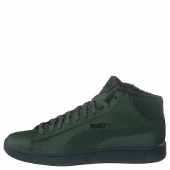 Puma Smash V2 Mid Wtr L Dark Green/Black Svart Best