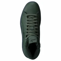 Puma Smash V2 Mid Wtr L Dark Green/Black Svart Best
