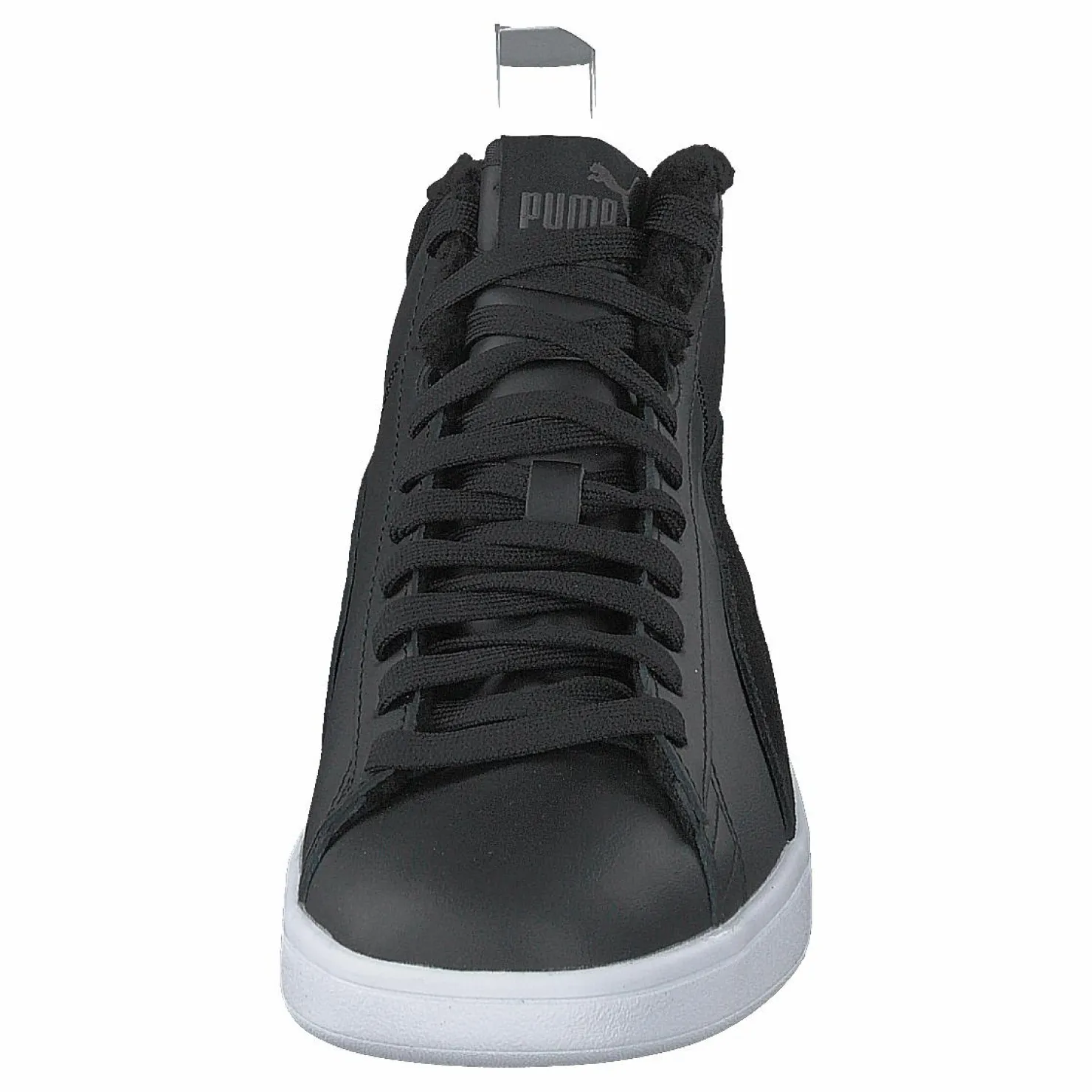 Puma Smash V2 Mid Wtr L Black-dark Shadow- White Svart Clearance