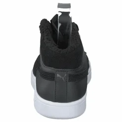 Puma Smash V2 Mid Wtr L Black-dark Shadow- White Svart Clearance