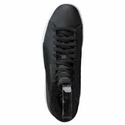 Puma Smash V2 Mid Wtr L Black-dark Shadow- White Svart Clearance