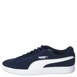 Puma Smash V2 Peacoat- White Blå Discount