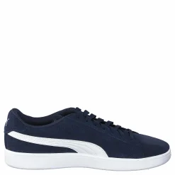 Puma Smash V2 Peacoat- White Blå Discount