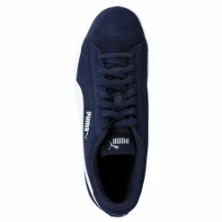 Puma Smash V2 Peacoat- White Blå Discount