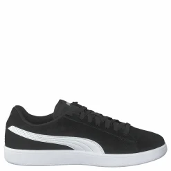 Puma Smash V2 Black- White-silver Svart Sale
