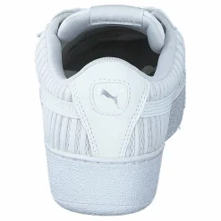 Puma Vikky Platform Ep Q2 White- White Vit New