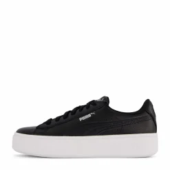Puma Vikky Stacked L Black- Black Grå Discount