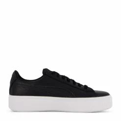 Puma Vikky Stacked L Black- Black Grå Discount