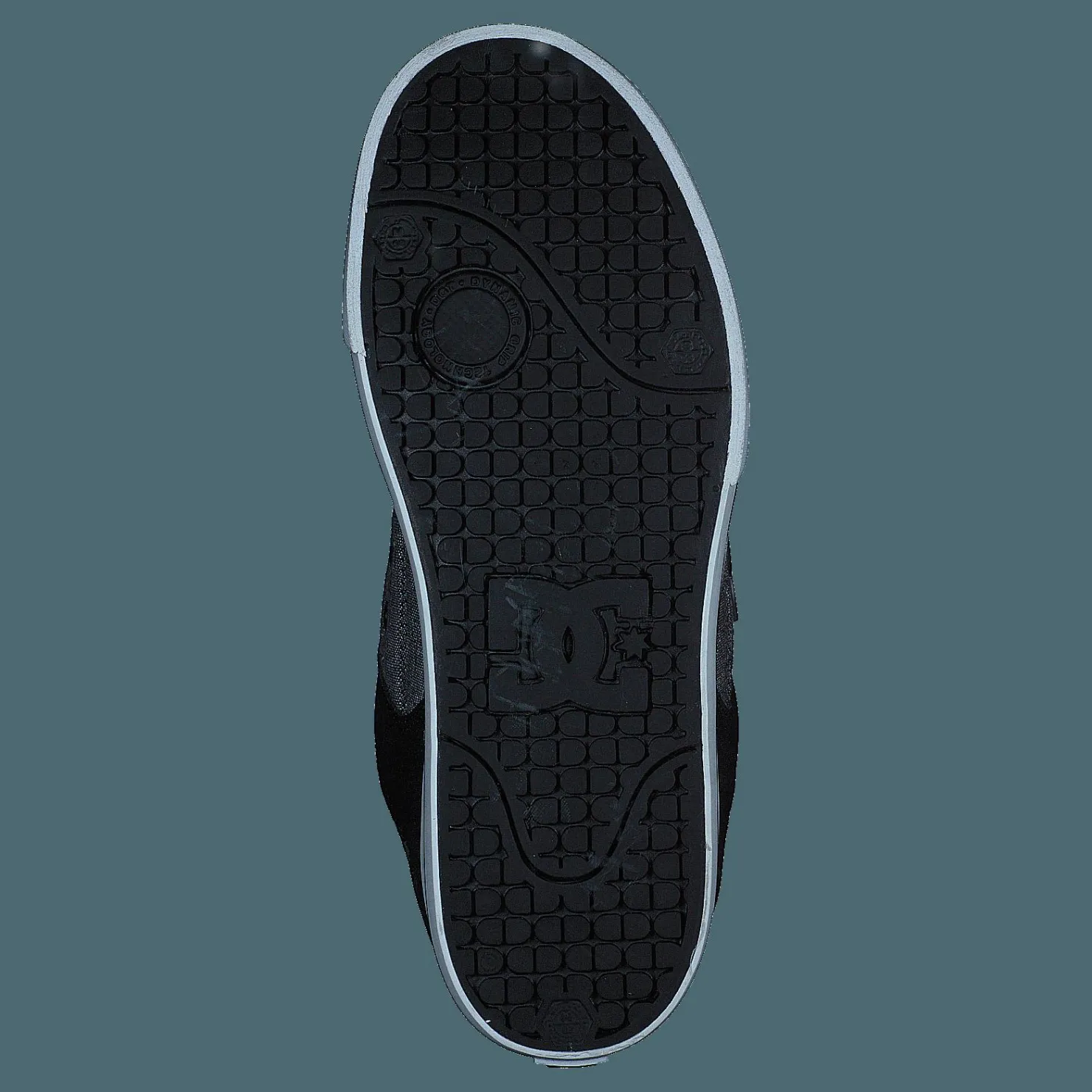 DC Shoes Pure Black/battleship/black Svart Outlet