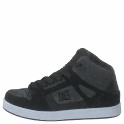 DC Shoes Pure High-top Black Camouflage Svart Sale