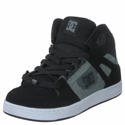 DC Shoes Pure High-top Black/charcoal Svart New