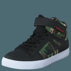 DC Shoes Pure High-top Ev Black Camo Svart Sale