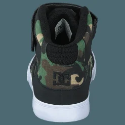 DC Shoes Pure High-top Ev Black Camo Svart Sale