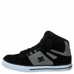 DC Shoes Pure High-top Wc Black/battleship/armor Svart