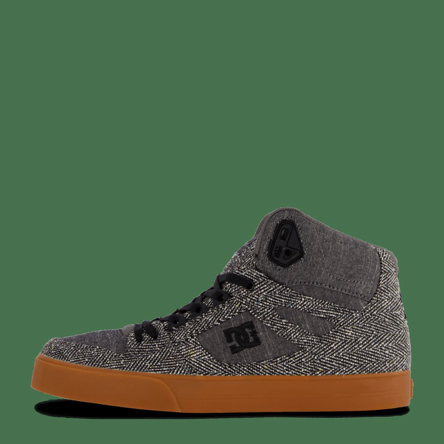 DC Shoes Pure High-top Wc Carbon/gum Grå Outlet
