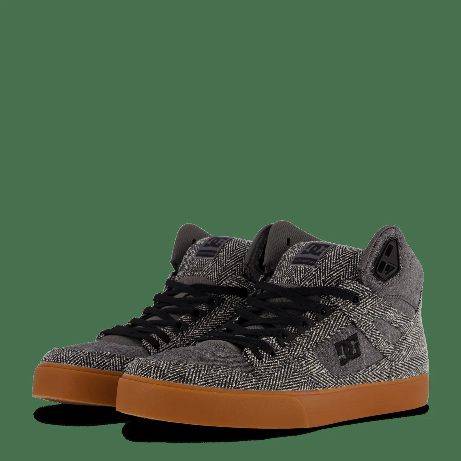 DC Shoes Pure High-top Wc Carbon/gum Grå Outlet