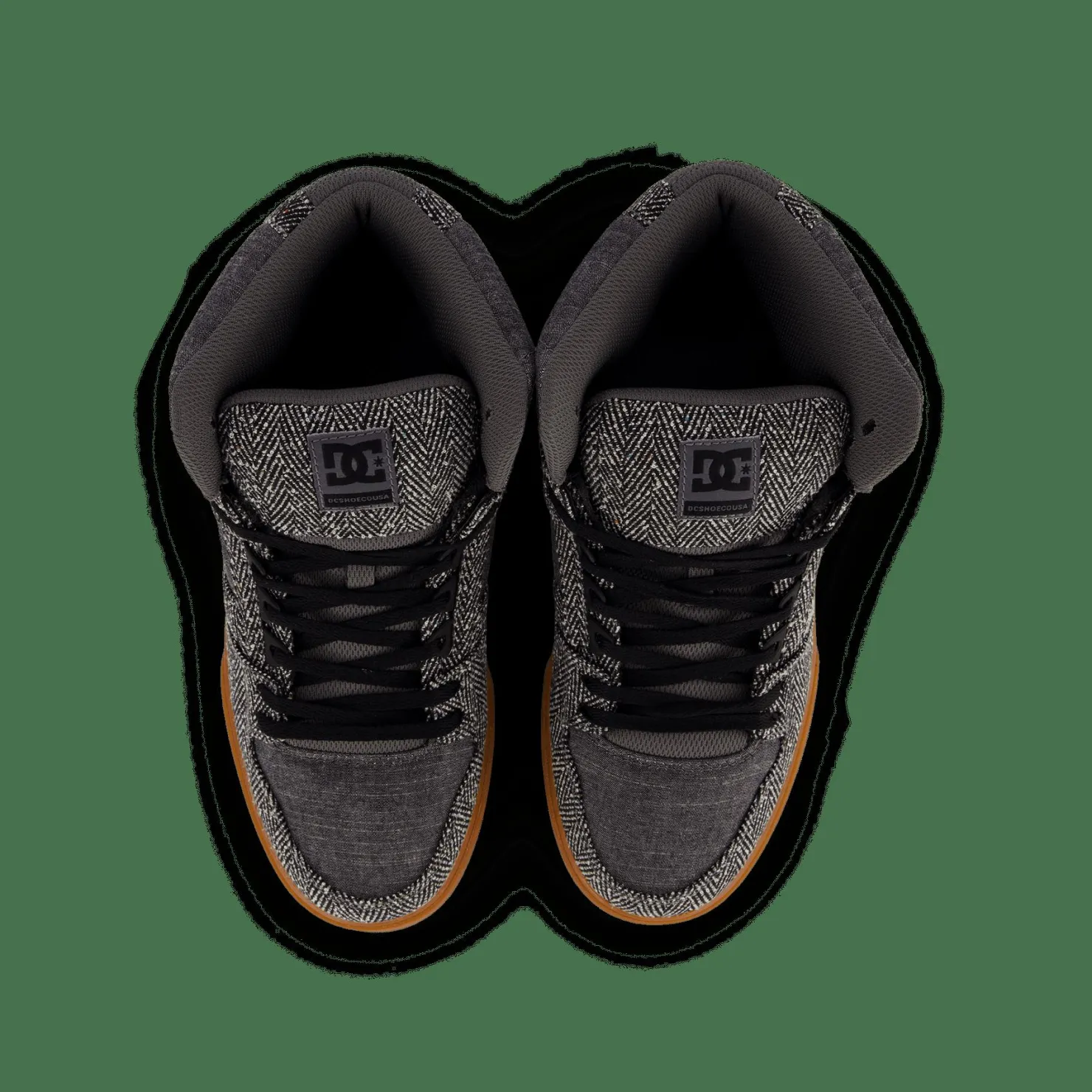DC Shoes Pure High-top Wc Carbon/gum Grå Outlet
