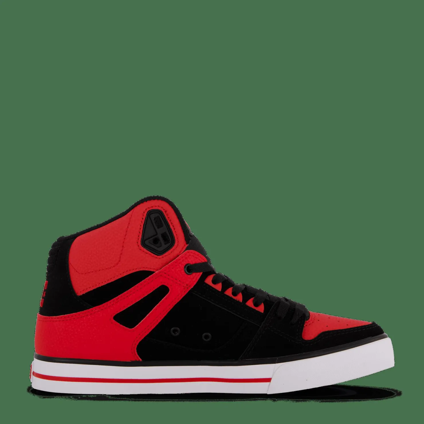 DC Shoes Pure High-top Wc Fiery Red/white/black Röd Hot