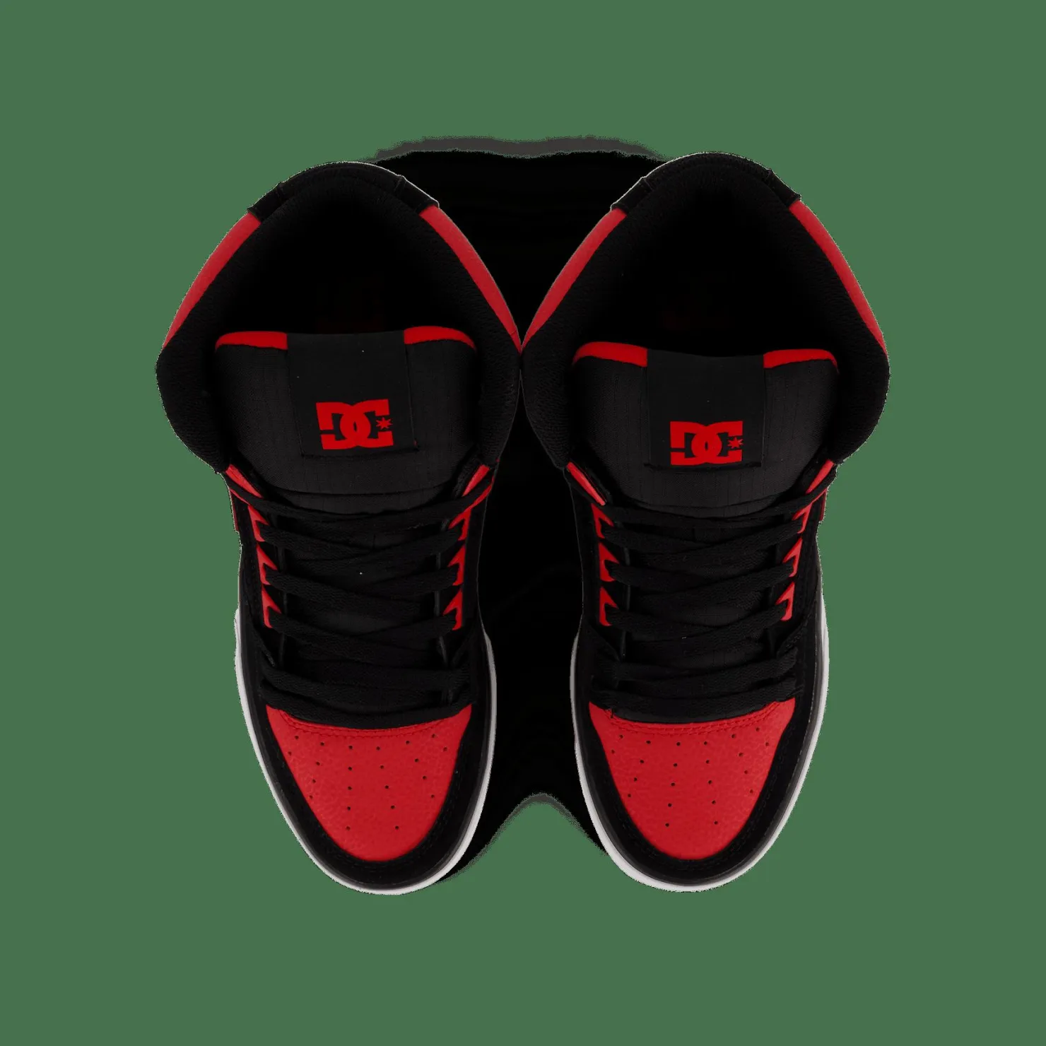 DC Shoes Pure High-top Wc Fiery Red/white/black Röd Hot