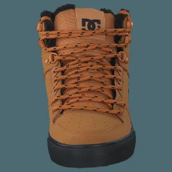 DC Shoes Pure High-top Wc Wnt Wheat/black Brun Sale