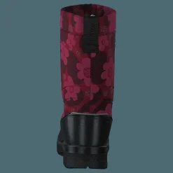 Kuoma Putkivarsi Bordeaux Flower Reflective Svart Best