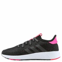 adidas Questar X BYD Shoes Core Black / Grey Six / Shock Pink Svart Online