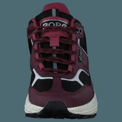 Björn Borg R1300 Mid Blk Spk W Burgundy-black Lila Discount