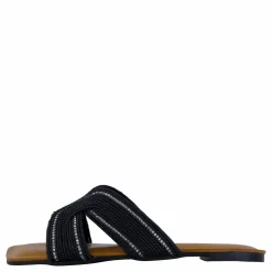Philip Hog Raffia Black New