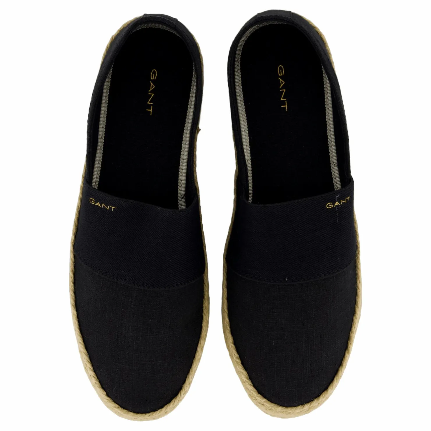 Gant Raffiaville Espadrille Black Svart Outlet