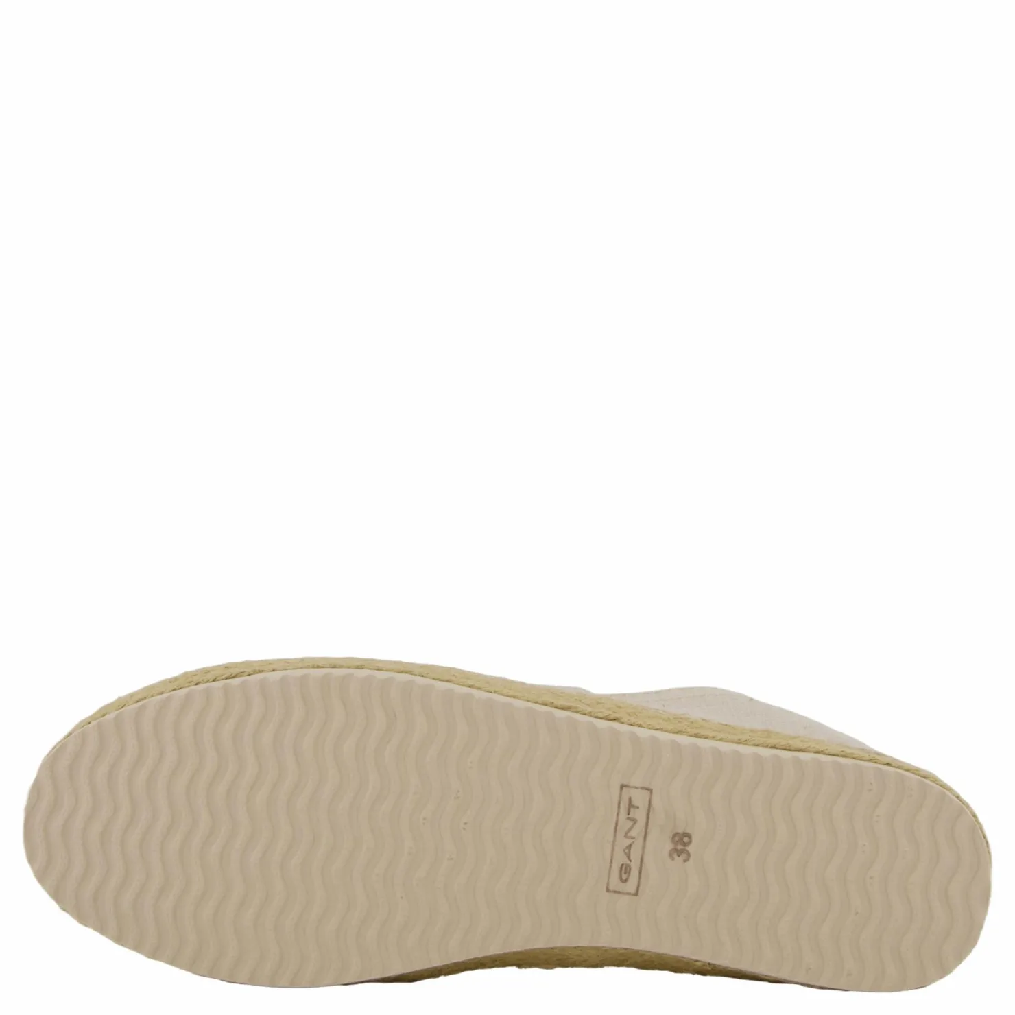 Gant Raffiaville Espadrille Dry Sand White och Beige Sale