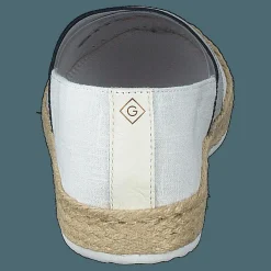 Gant Raffiaville Espadrille G21 - Cream Vit Sale